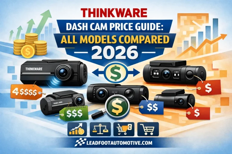 Thinkware Dash Cam Price Guide All Models Compared 2026