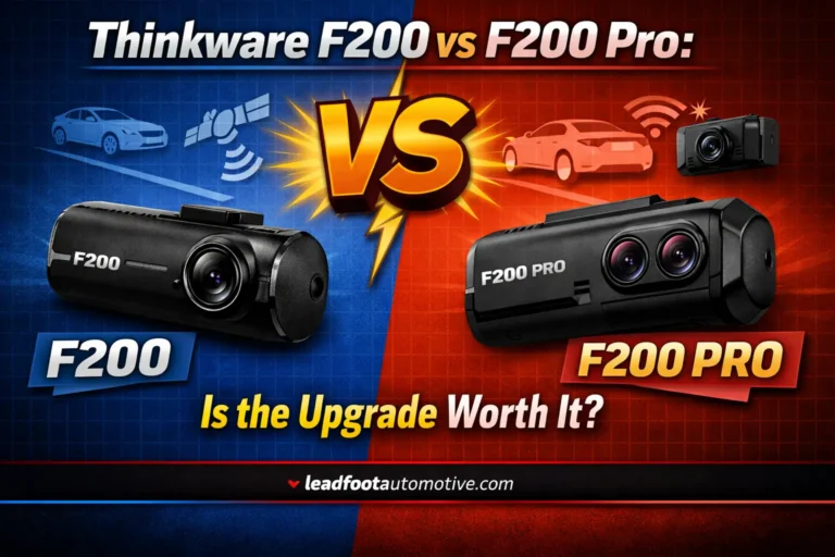 Thinkware F200 vs F200 Pro Is the Upgrade Worth It