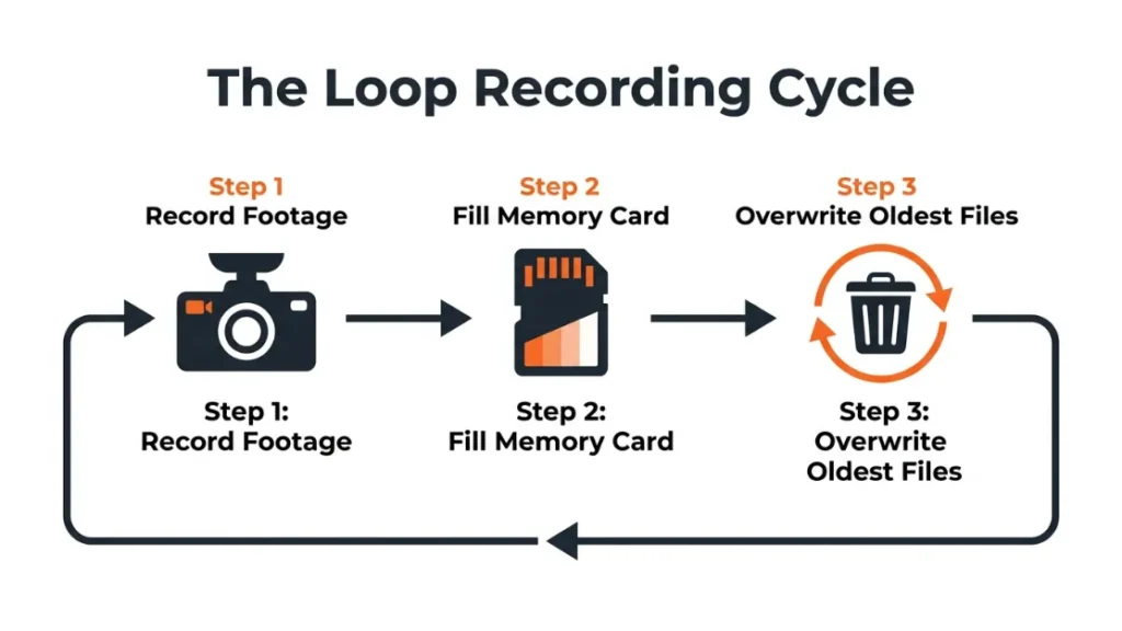 What Does “Constantly Records” Actually Mean for a Dash Cam