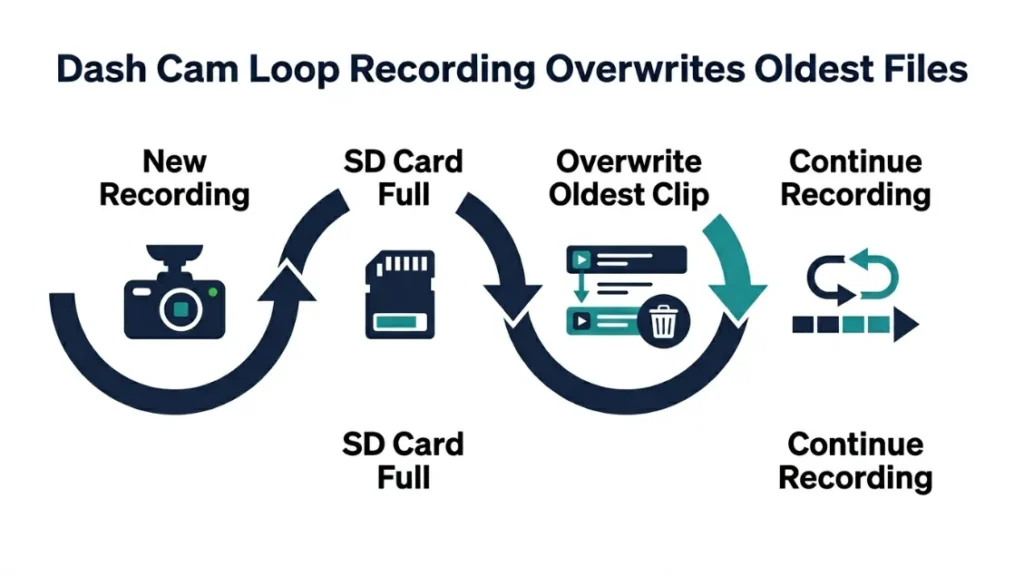 What Does It Mean When a Dash Cam “Deletes” Old Footage