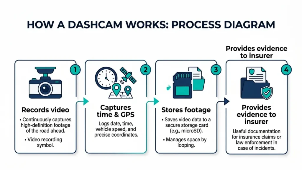 What Does a Dashcam Actually Do and Why Do Insurers Care