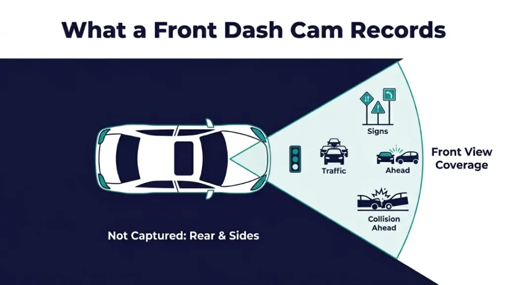 What Does a Front Facing Dash Cam Actually Record?