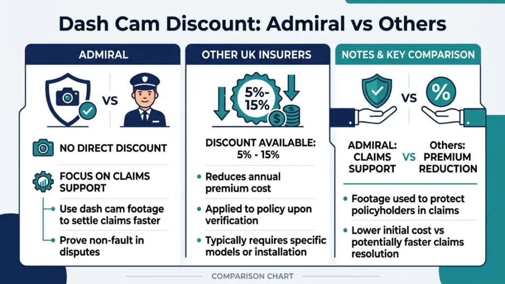 What Exactly Does Admiral Say About Dash Cam Discounts