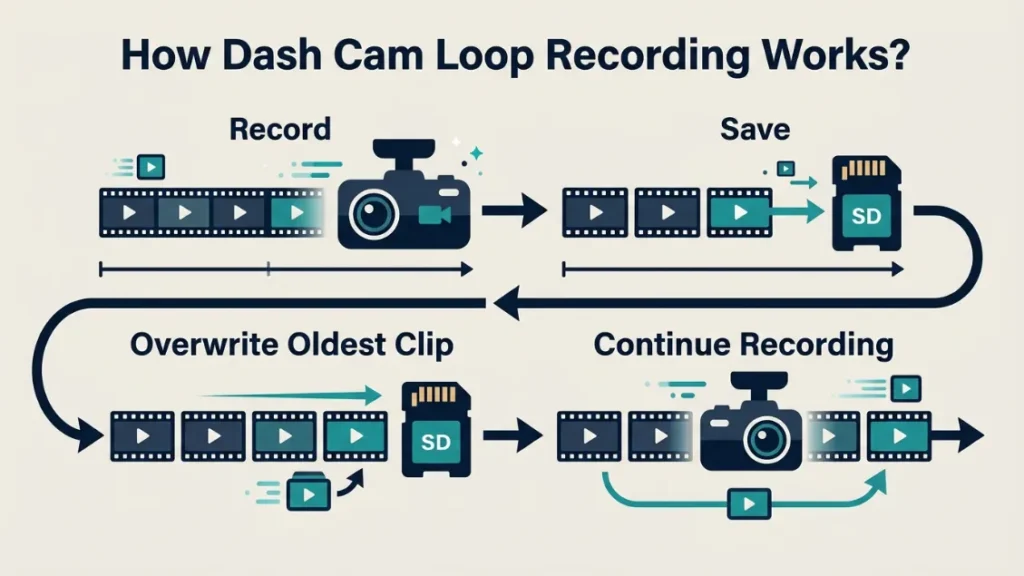 What Is Loop Recording and Why Does Your Dash Cam Use It