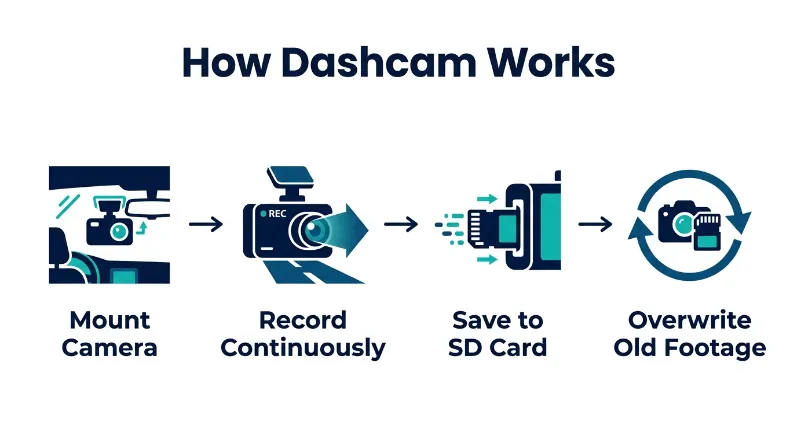What Is a Dashcam and How Does It Actually Work While You Drive