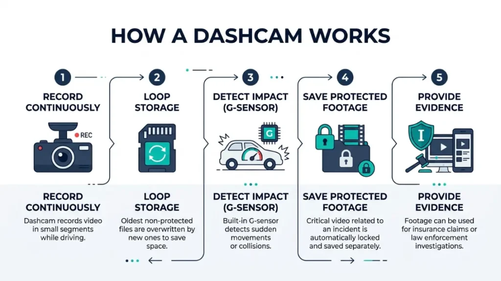 What Is a Dashcam and Why Do Insurers Pay Attention to It
