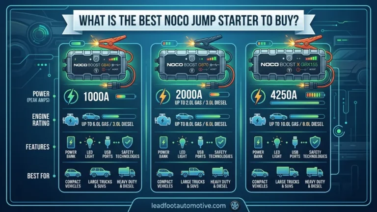 What Is the Best NOCO Jump Starter to Buy