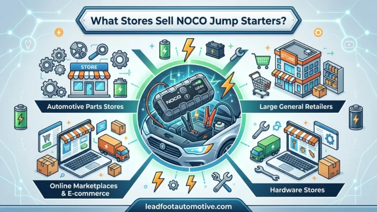 What Stores Sell NOCO Jump Starters