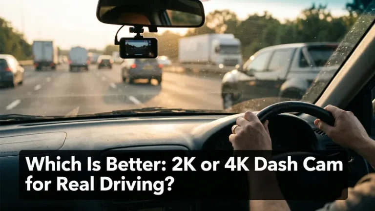 Which Is Better: 2K or 4K Dash Cam for Real Driving?