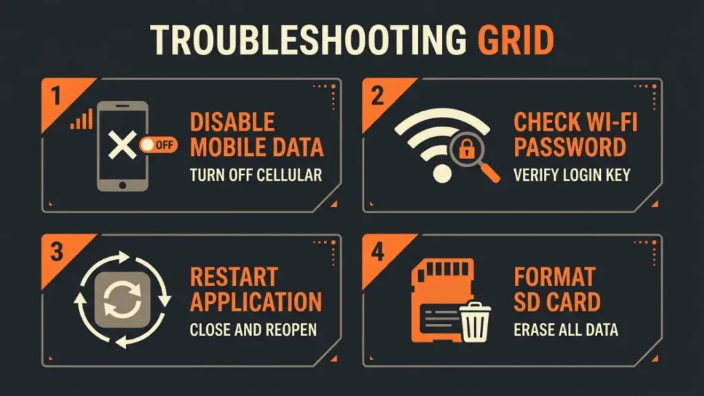 Why Won’t My Dash Cam Connect to My Phone (Common Fixes)