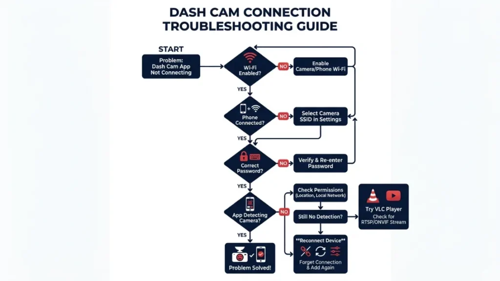 Why Won’t My Dash Cam Connect to My Phone (Troubleshooting Guide)