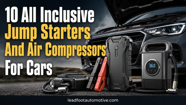 10 All Inclusive Jump Starters And Air Compressors For Cars