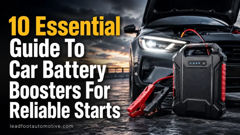 10 Essential Guide To Car Battery Boosters For Reliable Starts