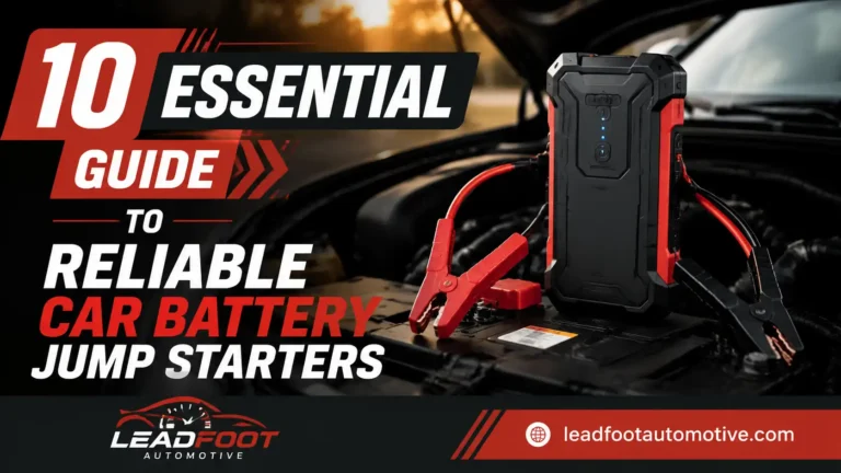 10 Essential Guide To Reliable Car Battery Jump Starters