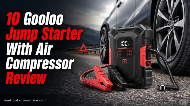 10 Gooloo Jump Starter With Air Compressor Review