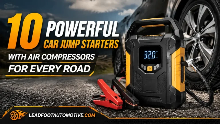 10 Powerful Car Jump Starters With Air Compressors For Every Road