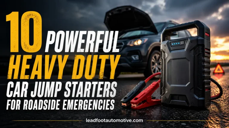 10 Powerful Heavy Duty Car Jump Starters For Roadside Emergencies