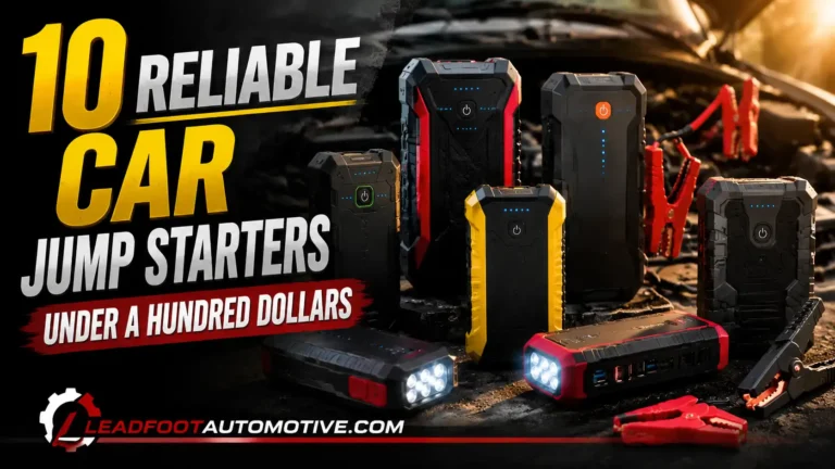 10 Reliable Car Jump Starters Under A Hundred Dollars