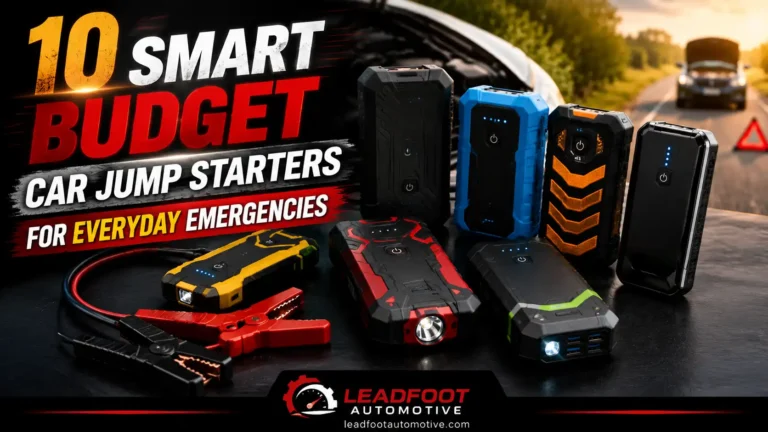 10 Smart Budget Car Jump Starters For Everyday Emergencies