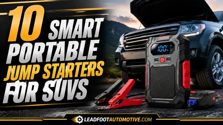 10 Smart Portable Jump Starters For Suvs