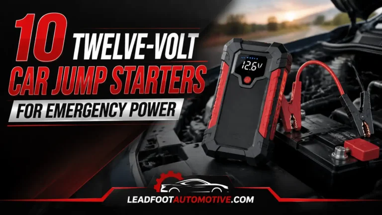 10 Twelve-volt Car Jump Starters For Emergency Power
