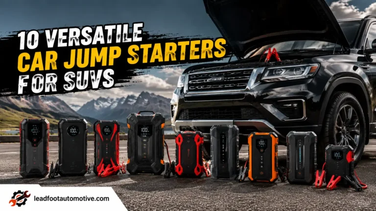 10 Versatile Car Jump Starters For Suvs
