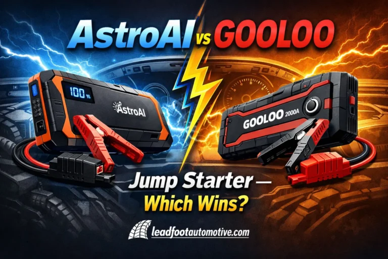 AstroAI vs GOOLOO Jump Starter — Which Wins
