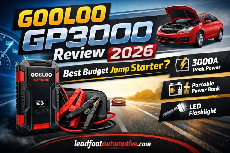 GOOLOO GP3000 Review 2026 — Best Budget Jump Starter?