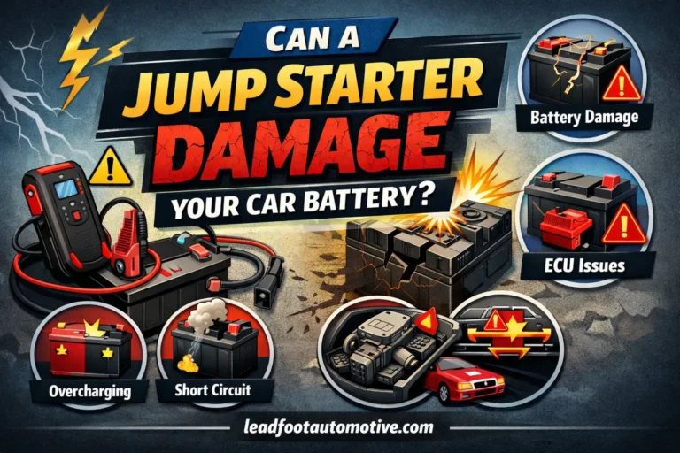Can a Jump Starter Damage Your Car Battery