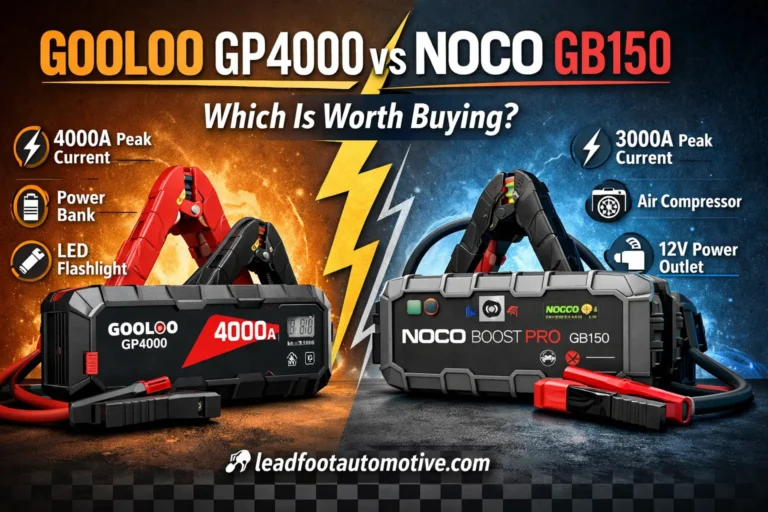 GOOLOO GP4000 vs NOCO GB150 Which Is Worth Buying