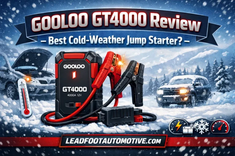 GOOLOO GT4000 Review — Best Cold-Weather Jump Starter