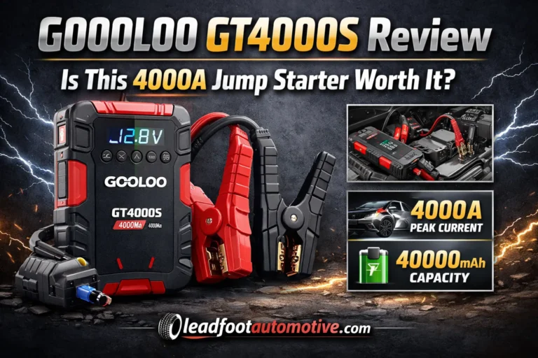 GOOLOO GT4000S Review — Is This 4000A Jump Starter Worth It