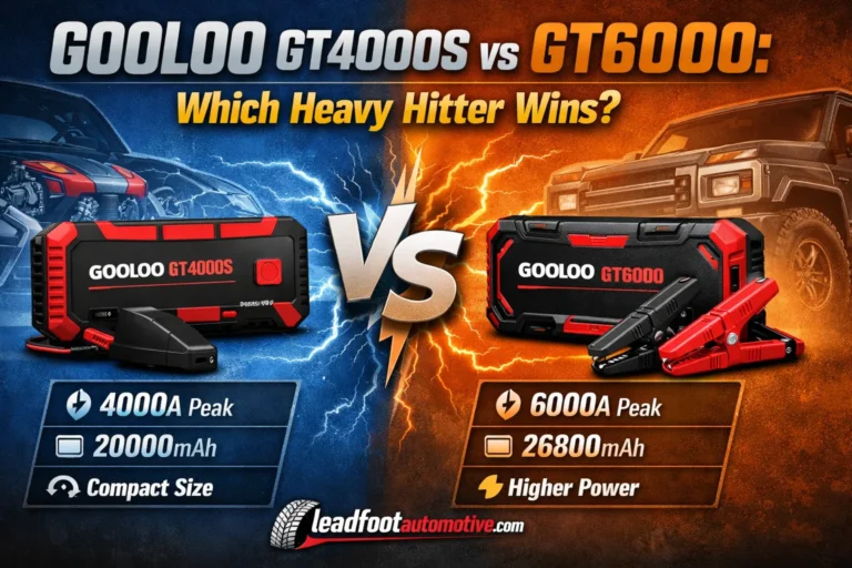 GOOLOO GT4000S vs GT6000 Which Heavy Hitter Wins