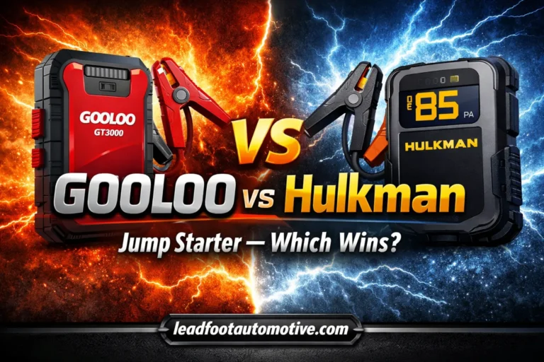 GOOLOO vs Hulkman Jump Starter — Which Wins