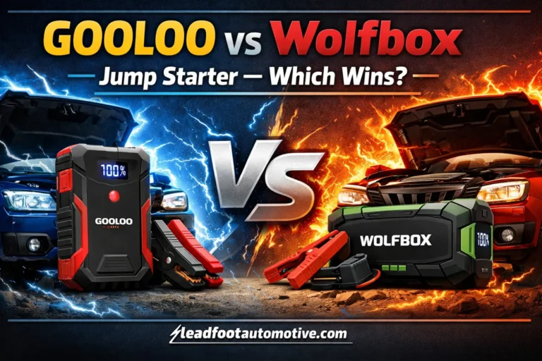 GOOLOO vs Wolfbox Jump Starter — Which Wins