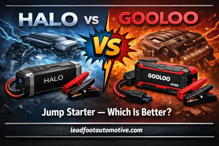 HALO vs GOOLOO Jump Starter — Which Is Better