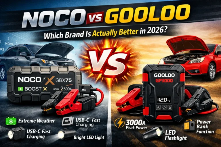 NOCO vs GOOLOO Jump Starter