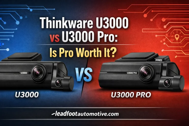 Thinkware U3000 vs U3000 Pro Is Pro Worth It