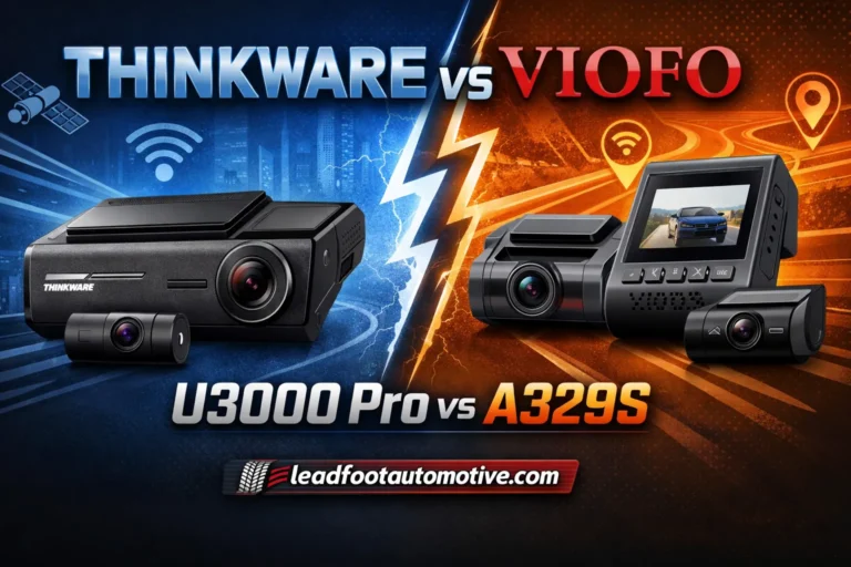 Thinkware vs Viofo Dash Cam U3000 Pro vs A329S