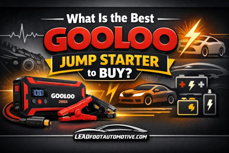 What Is the Best GOOLOO Jump Starter to Buy