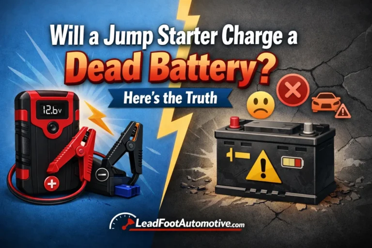 Will a Jump Starter Charge a Dead Battery Here's the Truth