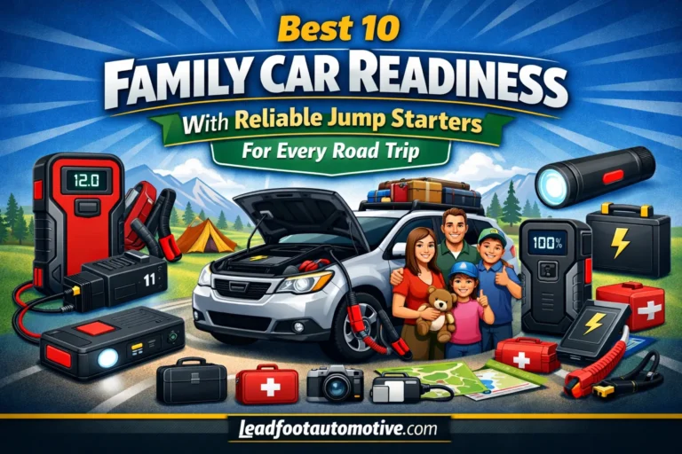 Best 10 Family Car Readiness With Reliable Jump Starters For Every Road Trip