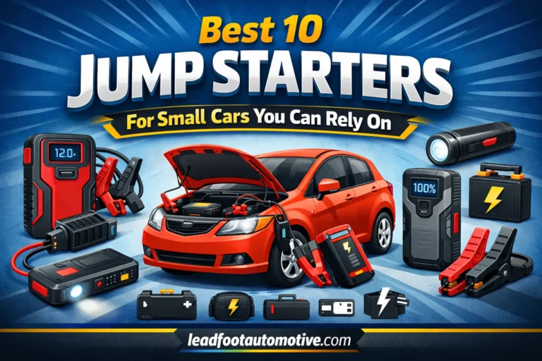 Best 10 Jump Starters For Small Cars You Can Rely On