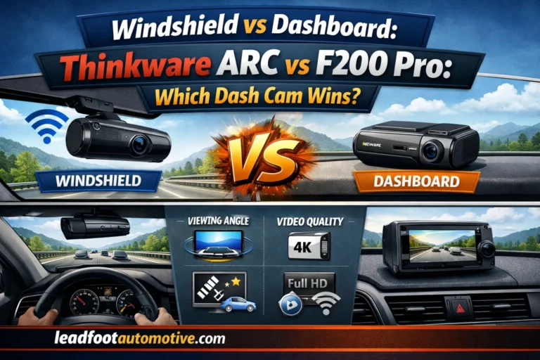 Thinkware ARC vs F200 Pro Which Dash Cam Wins