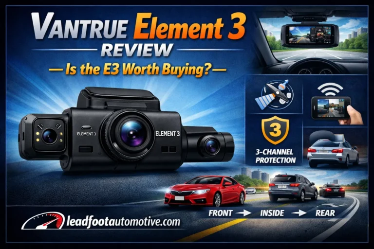 Vantrue Element 3 Review