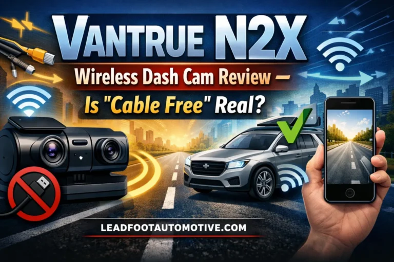 Vantrue N2X Wireless Dash Cam