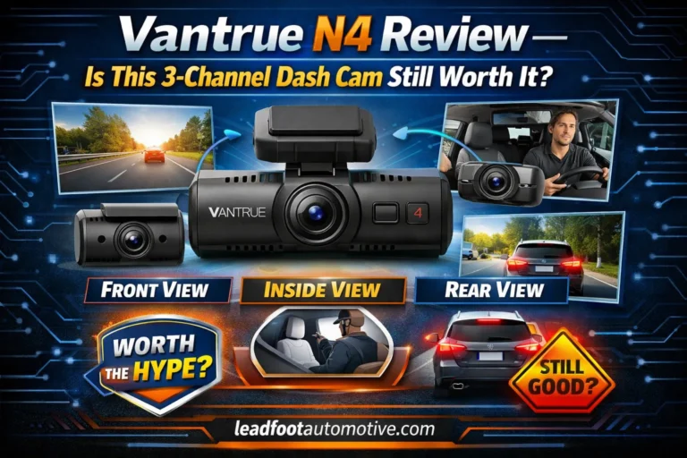 Vantrue N4 Review — Is This 3-Channel Dash Cam Still Worth It