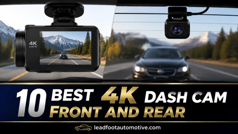 10 Best 4K Dash Cam Front and Rear