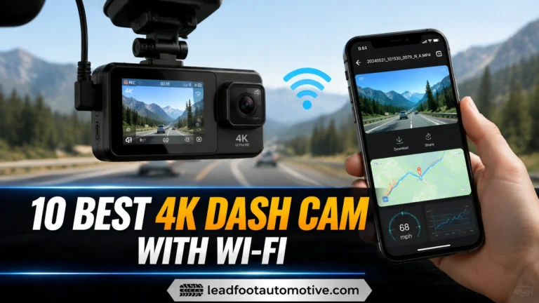 10 Best 4K Dash Cam With Wi-Fi