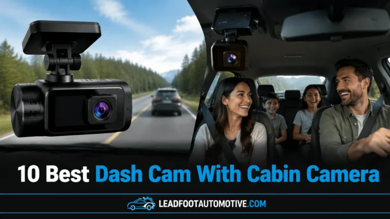 10 Best Dash Cam With Cabin Camera